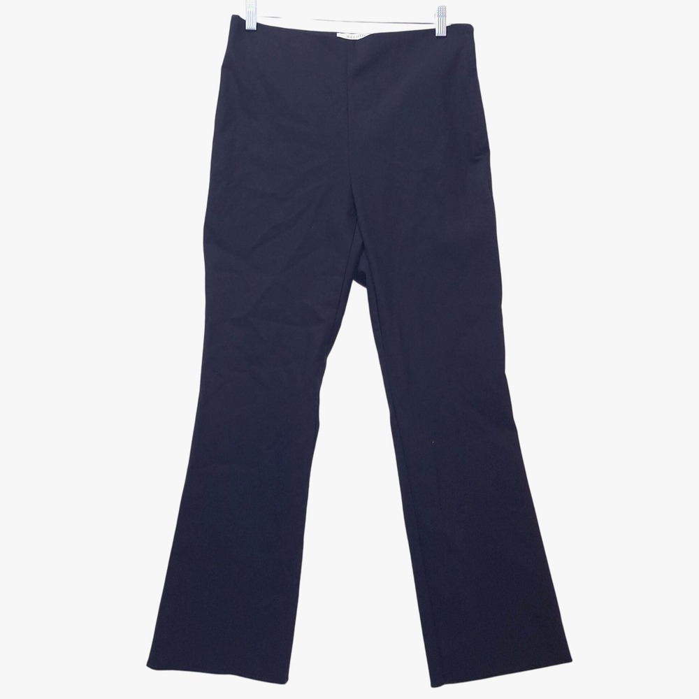 MM LAFLEUR High Rise‎ Flare Trousers Career Pants Sz 12 Side Zip Office Business